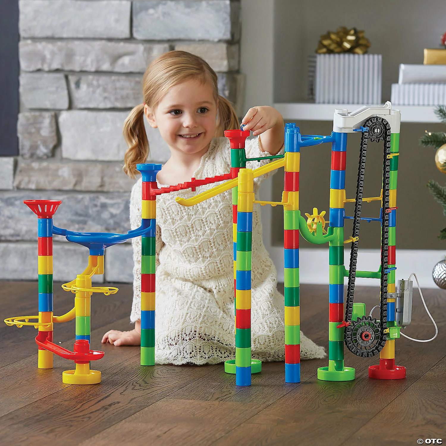 MW 110 Piece Elevator Marble Run 4 MW 110 Piece Elevator Marble Run - Image 2