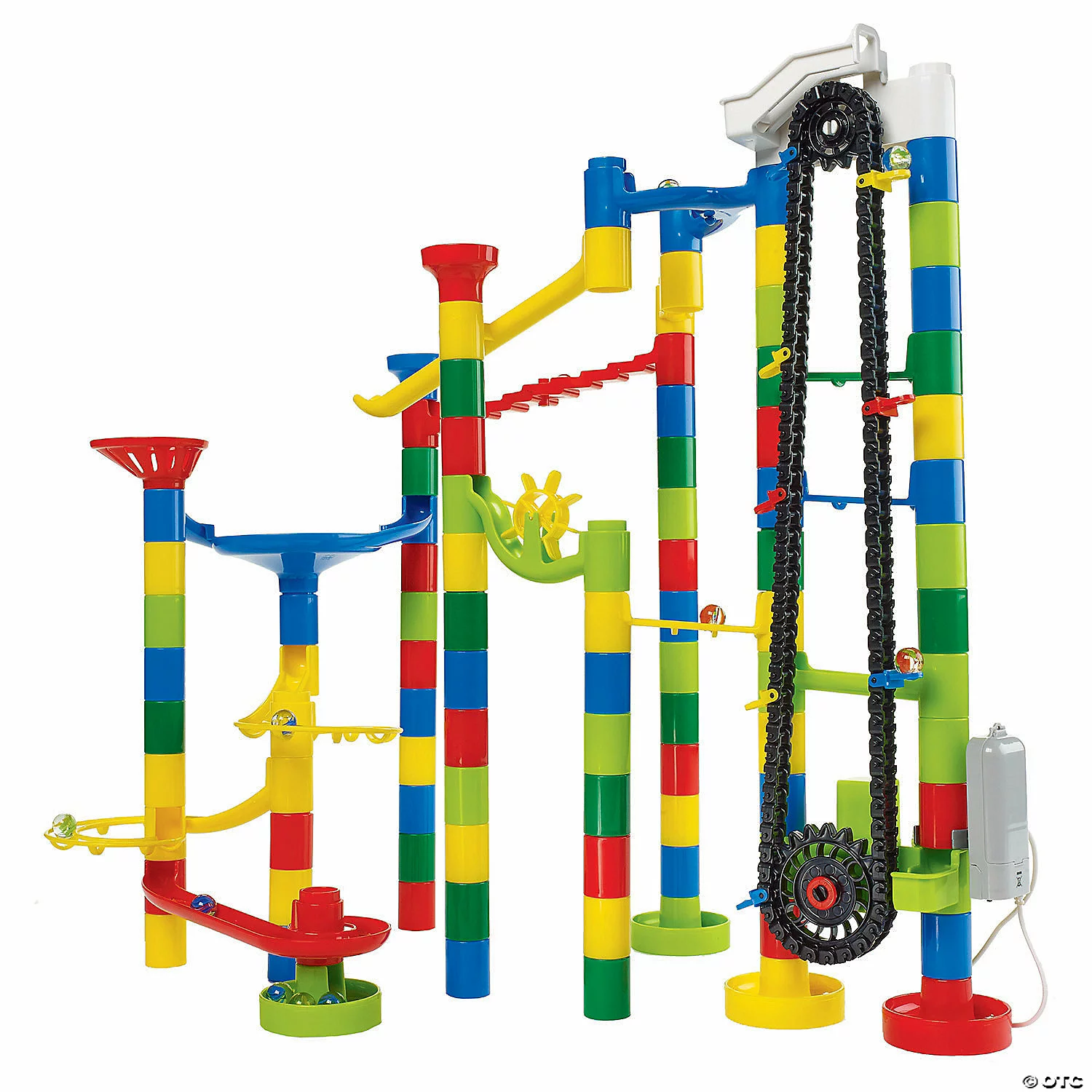 MW 110 Piece Elevator Marble Run 3 MW 110 Piece Elevator Marble Run