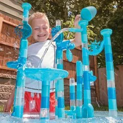 MW 125 Piece Aqua Maze Marble Run