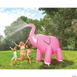 MW BigMouth Elephant Yard Sprinkler: Pink -Creative Activities Sales bigmouth elephant yard sprinkler pink14098156 a02