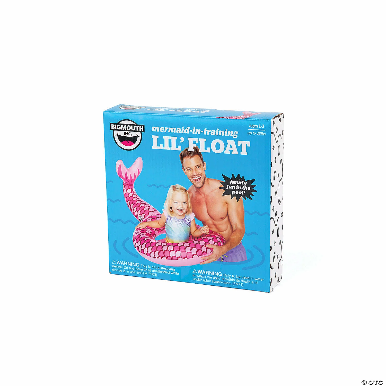 MW BigMouth Mini Mermaid Tail LIL FLOATS 5 MW BigMouth Mini Mermaid Tail LIL FLOATS - Image 3