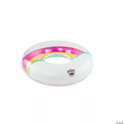 MW BigMouth: Rainbow Ring Pool Float -Creative Activities Sales bigmouth rainbow ring pool float14221178 a03