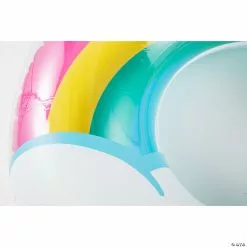 MW BigMouth: Rainbow Ring Pool Float -Creative Activities Sales bigmouth rainbow ring pool float14221178 a05