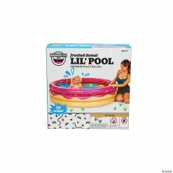MW BigMouth: Strawberry Donut Kiddie Pool -Creative Activities Sales bigmouth strawberry donut kiddie pool14098191 a02