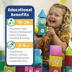 MW Blockaroo 50-Piece Colossal Gift Set 10 MW Blockaroo 50-Piece Colossal Gift Set -Creative Activities Sales blockaroo 50 piece colossal gift set14109214 a03