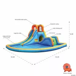 MW Bounceland Cascade Water Slides And Large Pool -Creative Activities Sales bounceland cascade water slides and large pool14097509 a02