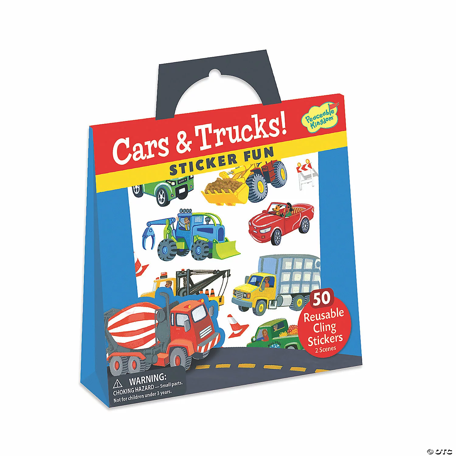 MW Cars & Trucks Reusable Sticker Tote 3 MW Cars & Trucks Reusable Sticker Tote