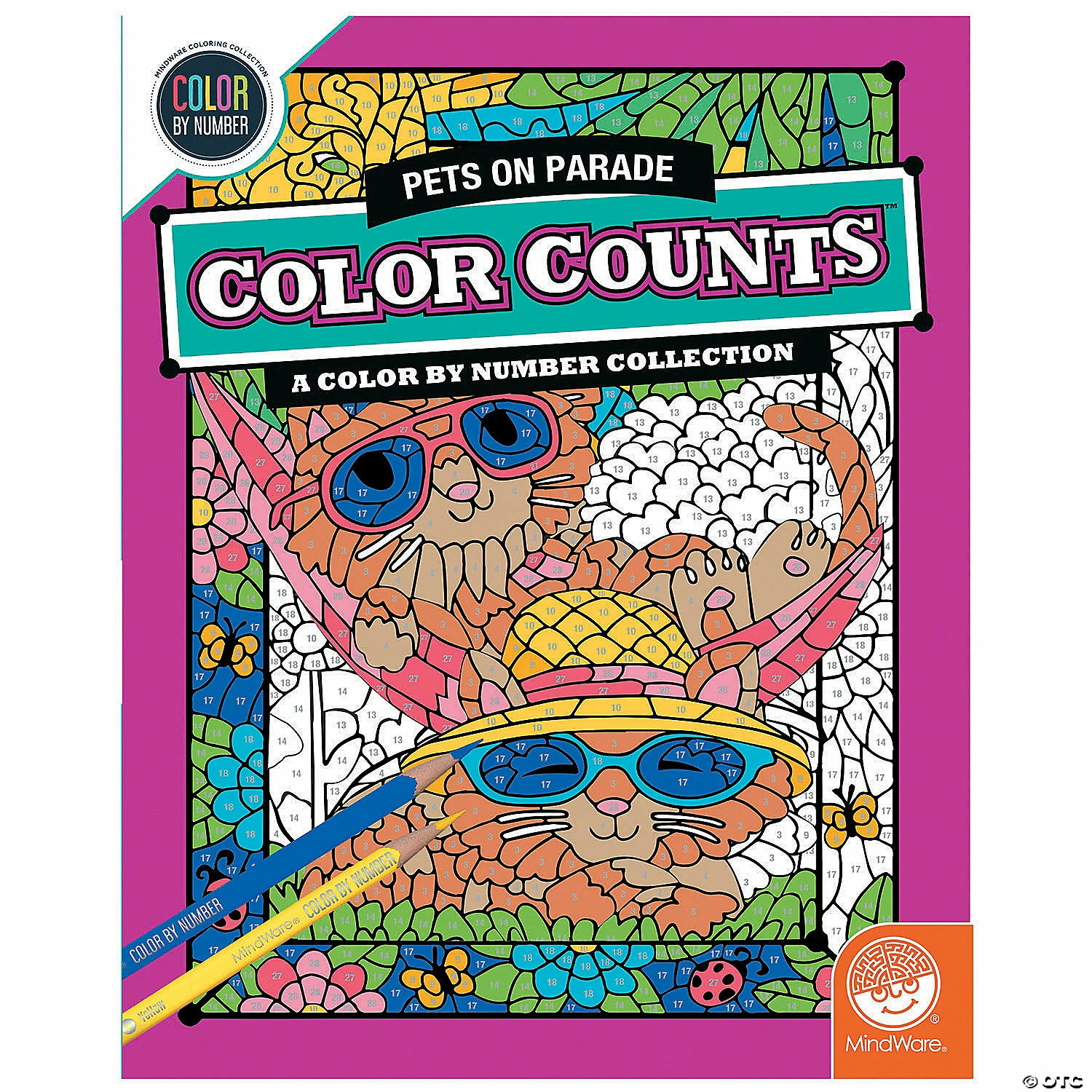 MW Color By Number Color Counts: Pets On Parade 3 MW Color By Number Color Counts: Pets On Parade