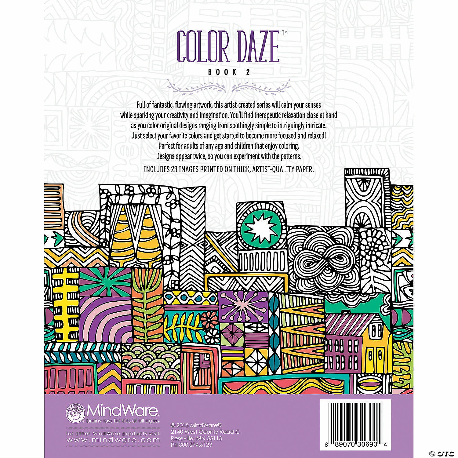 MW Color Daze: Coloring Book 2 3 MW Color Daze: Coloring Book 2 - Image 2
