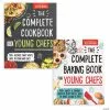 MW Complete Cooking And Baking Books: Set Of 2