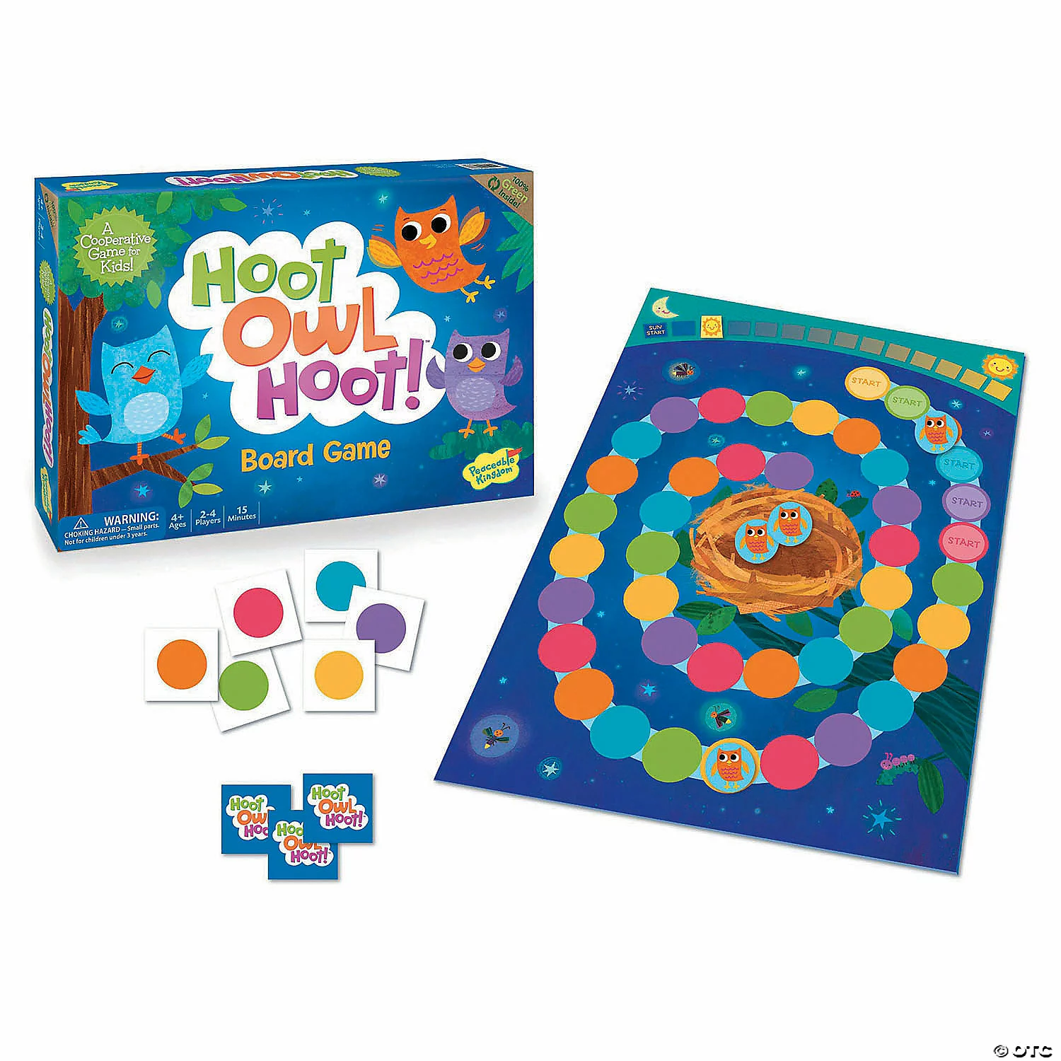 MW Count Your Chickens And Hoot Owl Hoot: Set Of 2 4 MW Count Your Chickens And Hoot Owl Hoot: Set Of 2 - Image 2