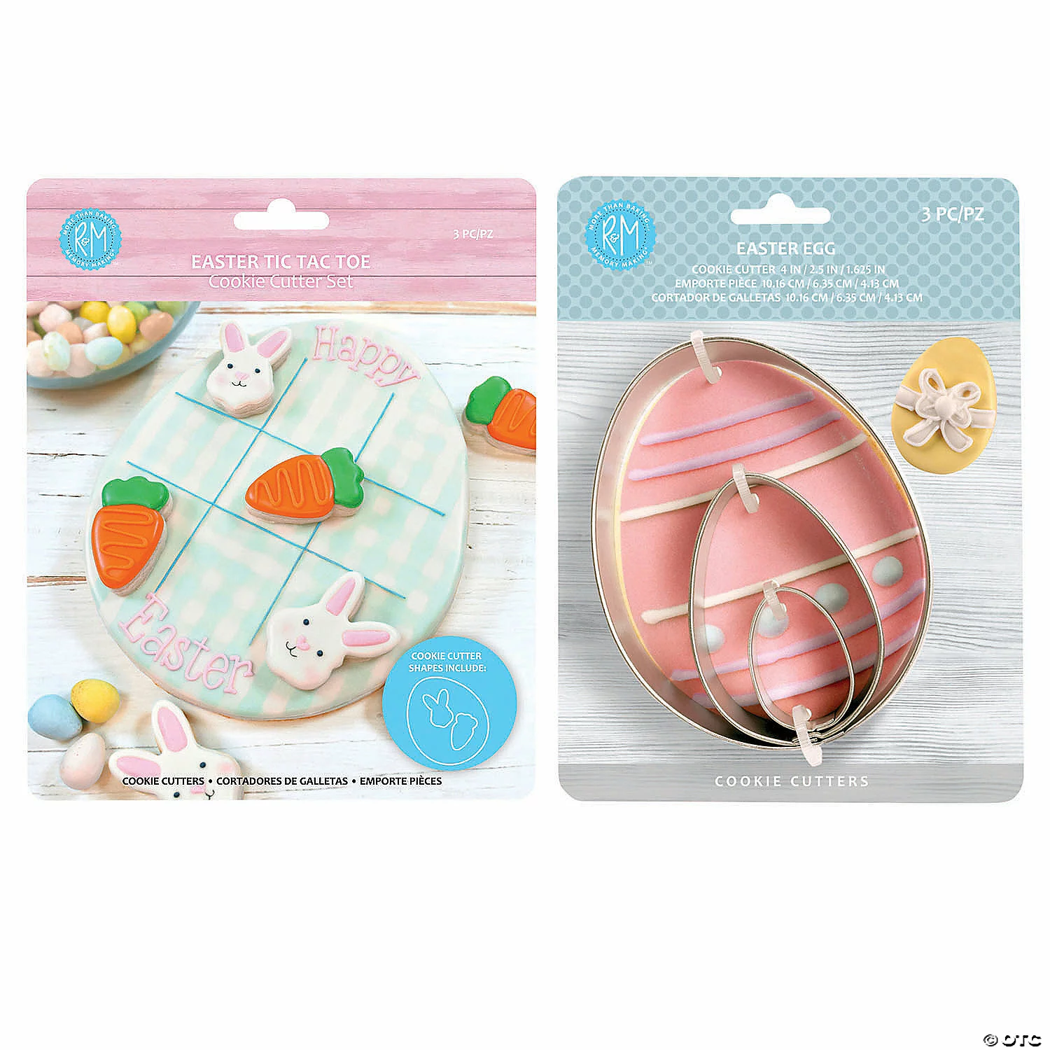 MW Egg And Easter 6 Piece Cookie Cutter Set 3 MW Egg And Easter 6 Piece Cookie Cutter Set