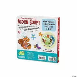 MW Everybody Loves Acorn Soup! Board Book -Creative Activities Sales everybody loves acorn soup board bookbb02 a05