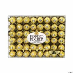 MW FERRERO ROCHER Hazelnut Chocolate Diamond Gift Box, 48 Pieces