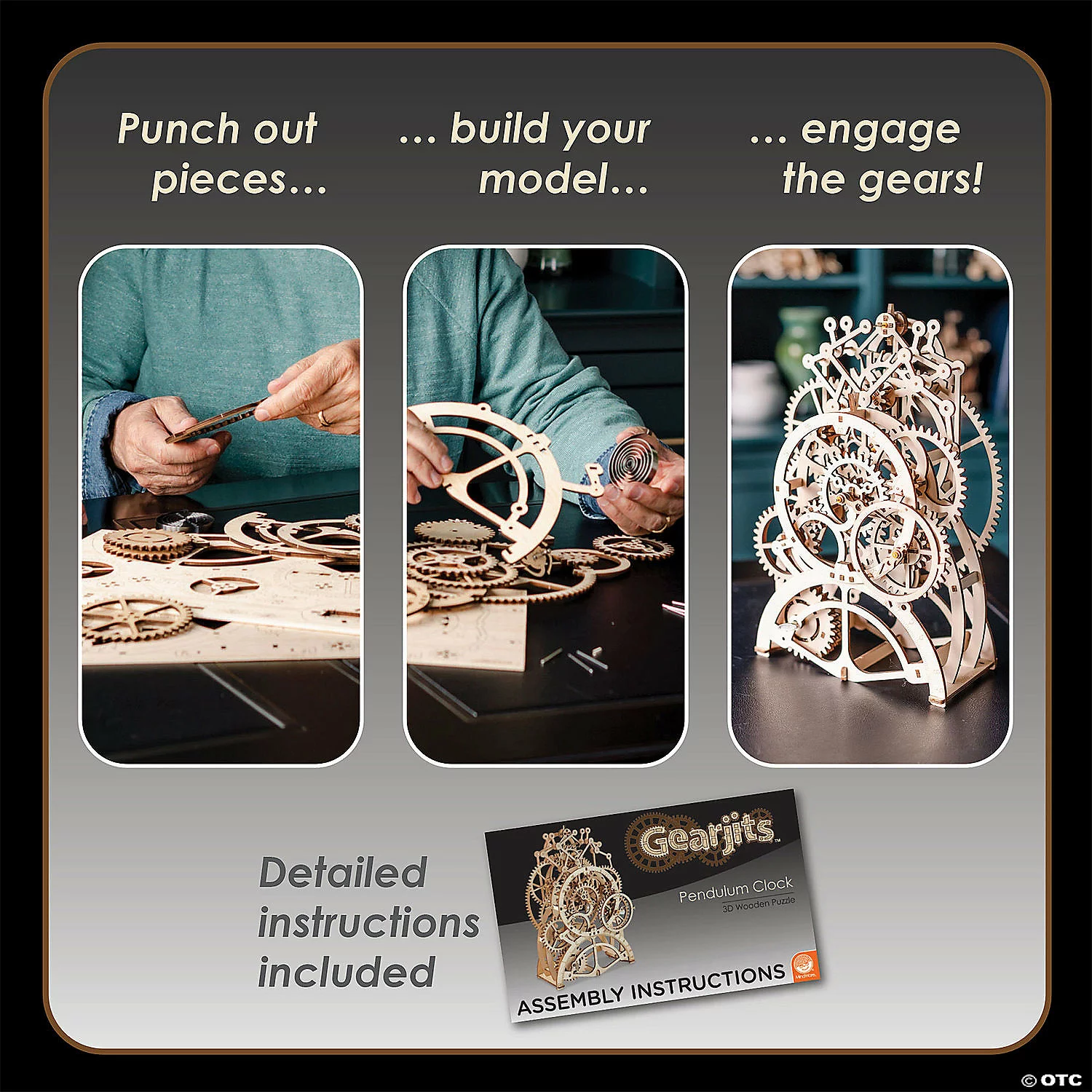 MW Gearjits Pendulum Clock 7 MW Gearjits Pendulum Clock - Image 5