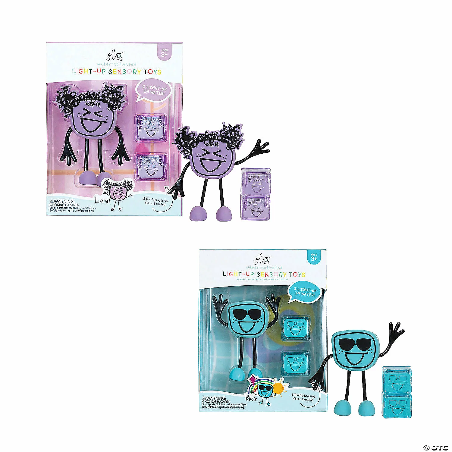 MW Glo Pals Lumi And Blair: Set Of 2 3 MW Glo Pals Lumi And Blair: Set Of 2