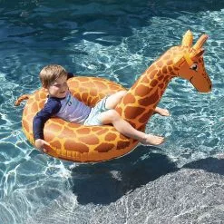 MW GoFloats Stretch The Giraffe Jr Pool Float Tube -Creative Activities Sales gofloats stretch the giraffe jr pool float tube14097609 a05