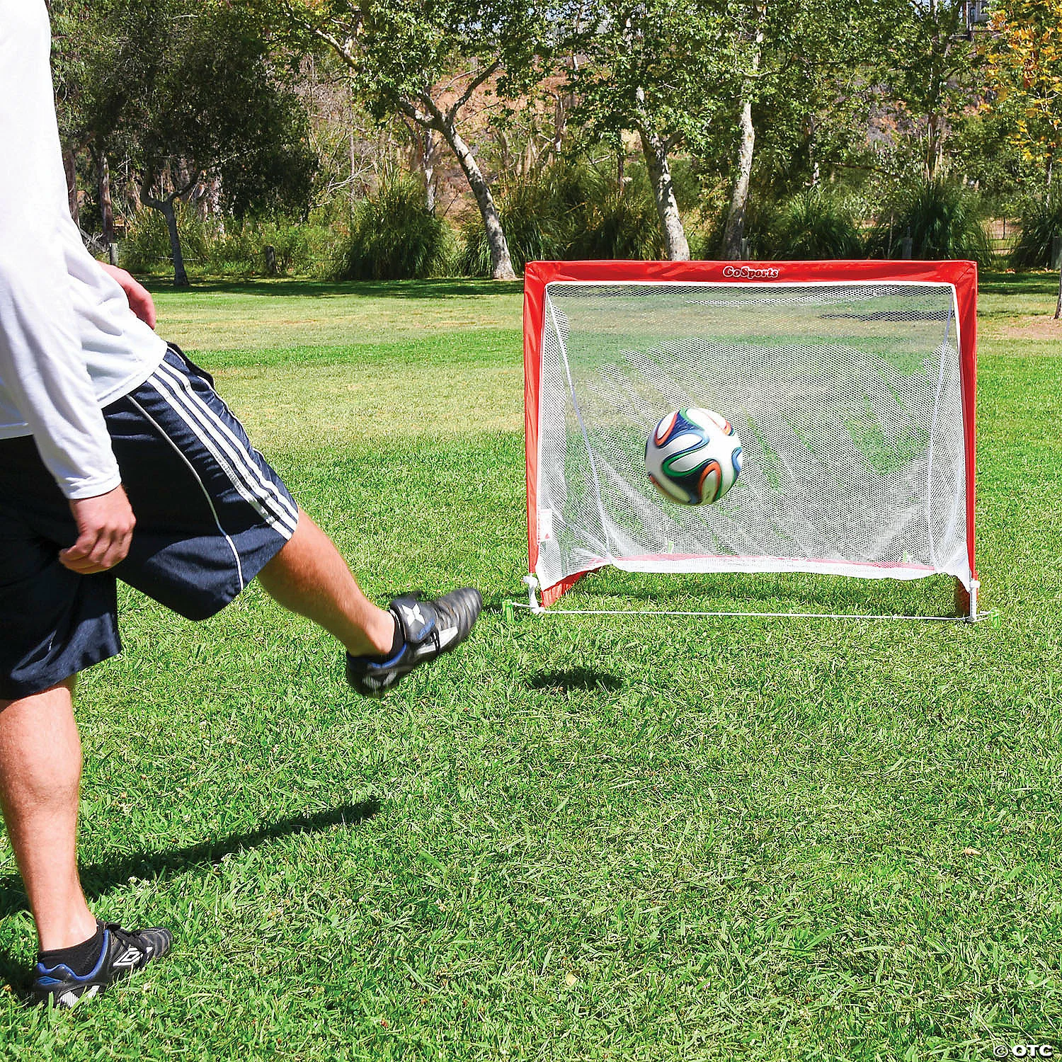 MW GoSports: 4ft Portable Pop Up Soccer Goals - Set Of 2 4 MW GoSports: 4ft Portable Pop Up Soccer Goals - Set Of 2 - Image 2