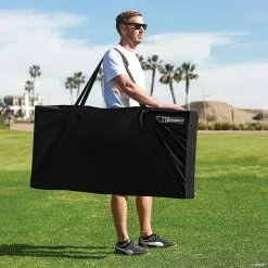 MW GoSports: 4'x2' Regulation Size Wooden Cornhole Boards Set -Creative Activities Sales gosports 4x2 regulation size wooden cornhole boards set14097671 a02