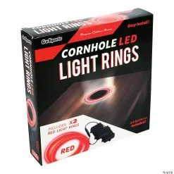 MW GoSports: Cornhole Light Up LED Ring Kit 2pc Set - Red 9 MW GoSports: Cornhole Light Up LED Ring Kit 2pc Set - Red -Creative Activities Sales gosports cornhole light up led ring kit 2pc set red14097784 a02