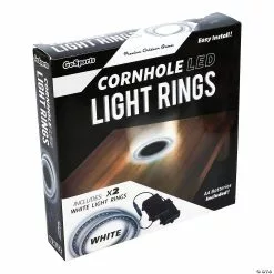 MW GoSports: Cornhole Light Up LED Ring Kit - 2pc Set -Creative Activities Sales gosports cornhole light up led ring kit 2pc set14097722 a02