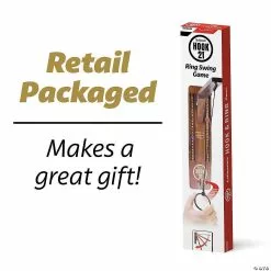 MW GoSports Hook21 Ring Swing Game Brown - Indoor Or Outdoor Ring Toss Game With Foldable Arm -Creative Activities Sales gosports hook21 ring swing game brown indoor or outdoor ring toss game with foldable arm14111166 a03