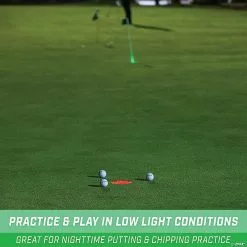 MW GoSports Light Up Golf Hole Lights: Set Of 3 -Creative Activities Sales gosports light up golf hole lights set of 314111148 a03