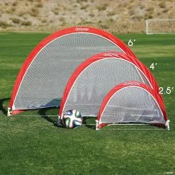 MW GoSports - Portable Pop Up Soccer Goals: Set Of 2 -Creative Activities Sales gosports portable pop up soccer goals set of 214097683 a02