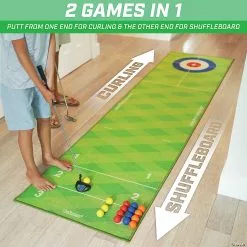 MW GoSports: Pure Putt Challenge Curling & Shuffleboard 2-in-1 Putting Game 8 MW GoSports: Pure Putt Challenge Curling & Shuffleboard 2-in-1 Putting Game -Creative Activities Sales gosports pure putt challenge curling and shuffleboard 2 in 1 putting game14097773 a01