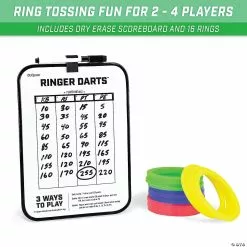 MW GoSports Ringer Darts Toss Game: Natural -Creative Activities Sales gosports ringer darts toss game natural14097812 a02