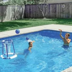 MW GoSports Splash Hoop 360 Floating Pool Basketball Game, Includes: Hoop, 2 Balls And Pump -Creative Activities Sales gosports splash hoop 360 floating pool basketball game includes hoop 2 balls and pump14111112 a05