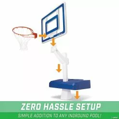 MW GoSports: Splash Hoop ELITE Swimming Pool Basketball Hoop -Creative Activities Sales gosports splash hoop elite swimming pool basketball hoop14111114 a02