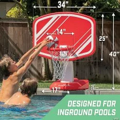 MW GoSports: Splash Hoop PRO Poolside Basketball Game -Creative Activities Sales gosports splash hoop pro poolside basketball game14093325 a02
