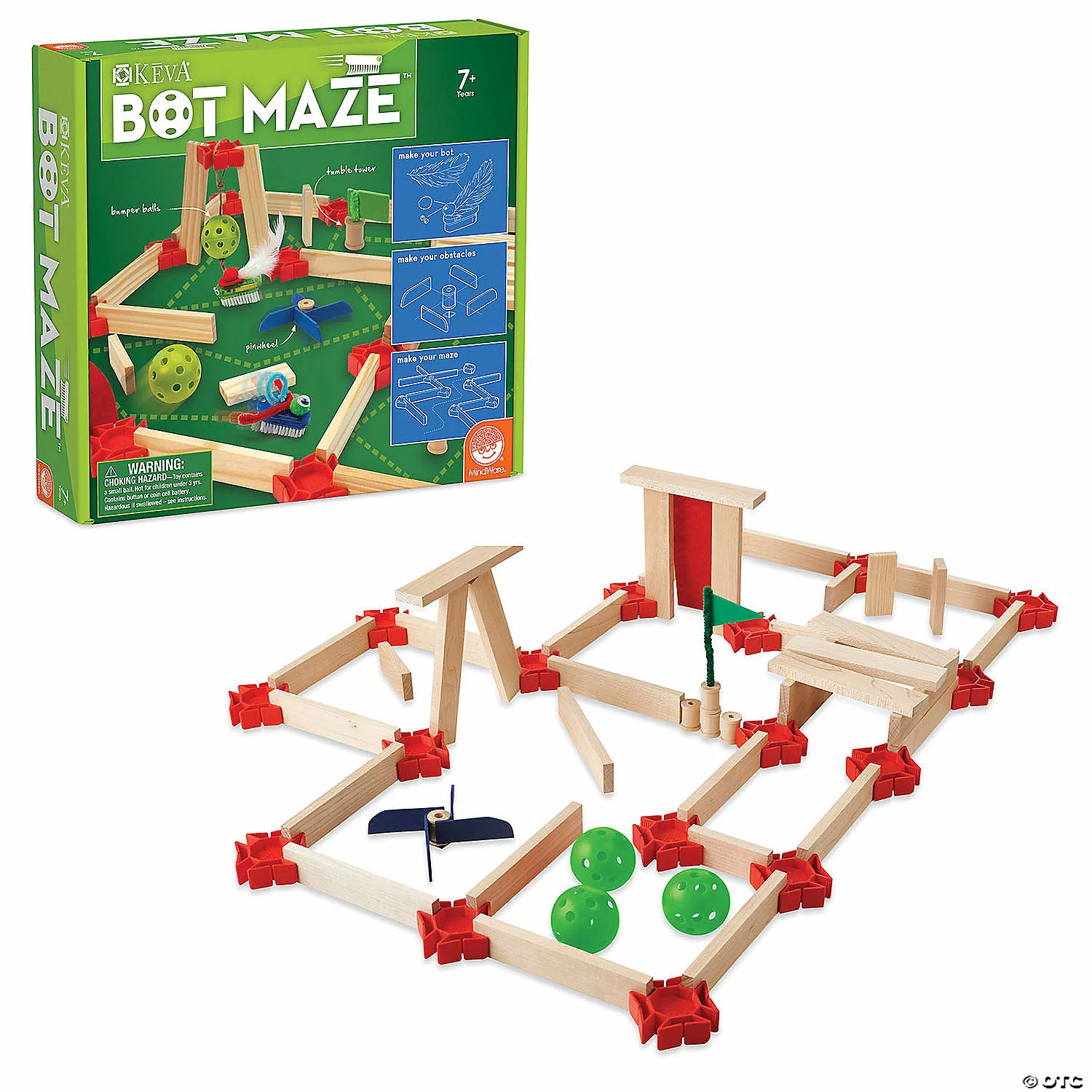 MW KEVA Bot Maze And Bots: Set Of 2 4 MW KEVA Bot Maze And Bots: Set Of 2 - Image 2