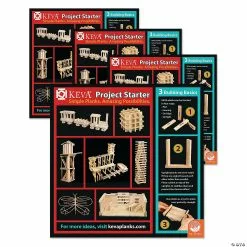 MW KEVA Building Idea Cards: Set Of 4 7 MW KEVA Building Idea Cards: Set Of 4 -Creative Activities Sales keva building idea cards set of 413717442 a02