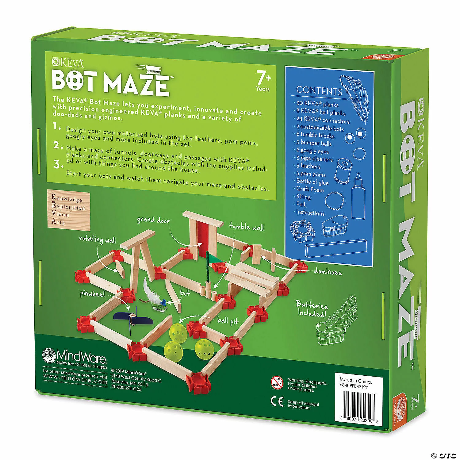 MW KEVA Maker Bot Maze 7 MW KEVA Maker Bot Maze - Image 5