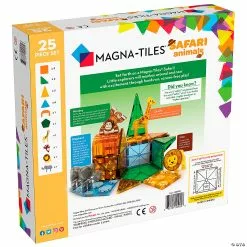 MW Magna-Tiles® Safari Animals 25-Piece Set -Creative Activities Sales magna tiles safari animals 25 piece set14238670 a05