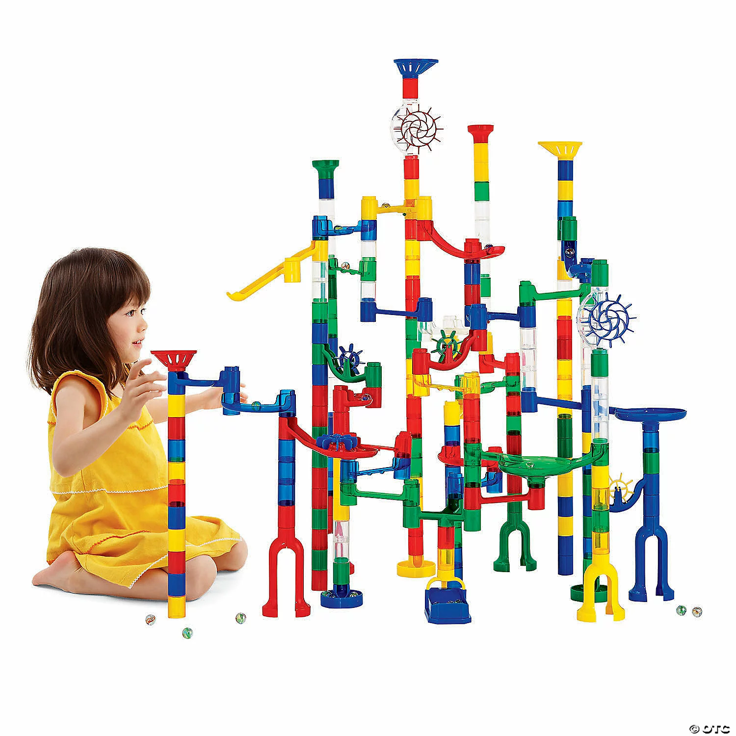 MW Mega Marble Run: 215-Piece Set 4 MW Mega Marble Run: 215-Piece Set - Image 2