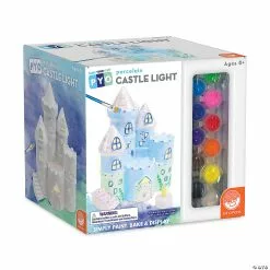 MW Paint Your Own Porcelain Castle Light