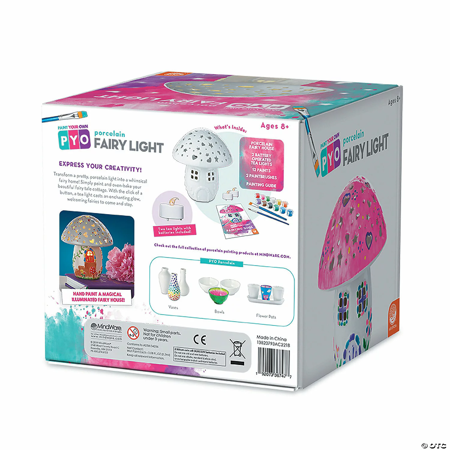 MW Paint Your Own Porcelain Fairy Light 7 MW Paint Your Own Porcelain Fairy Light - Image 5
