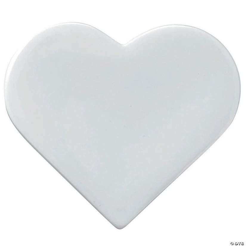 MW Paint Your Own Porcelain Heart 3 MW Paint Your Own Porcelain Heart