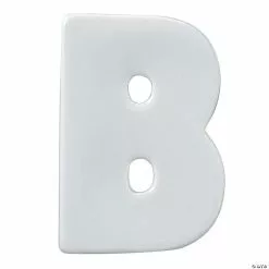 MW Paint Your Own Porcelain Letter B