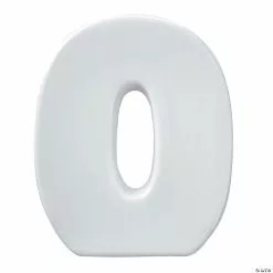 MW Paint Your Own Porcelain Letter O