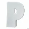 MW Paint Your Own Porcelain Letter P -Creative Activities Sales paint your own porcelain letter p13827205
