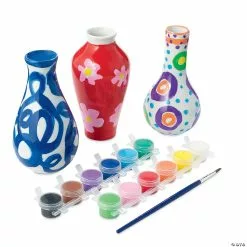 MW Paint Your Own Porcelain Vases 10 MW Paint Your Own Porcelain Vases -Creative Activities Sales paint your own porcelain vases56004 a02
