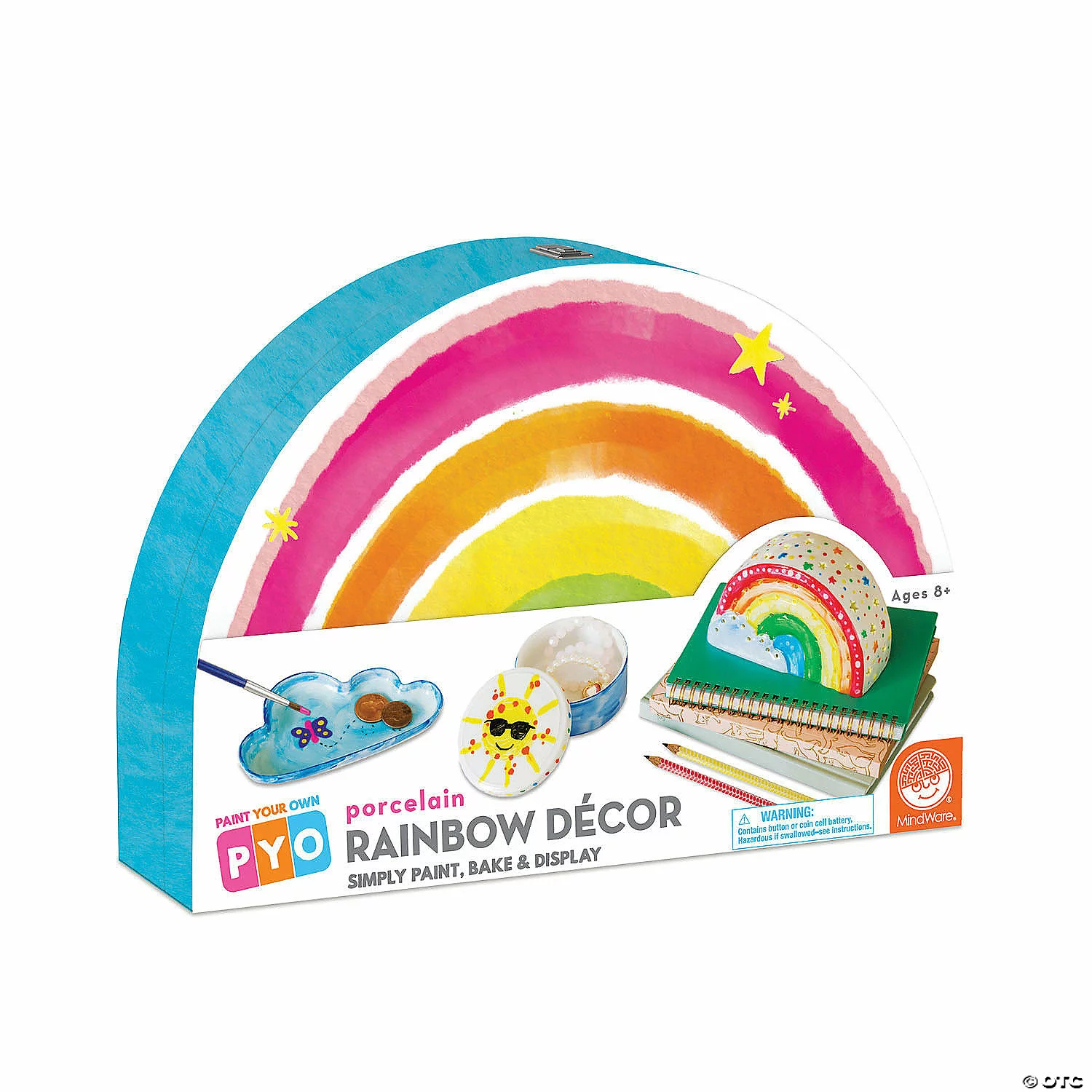 MW Paint Your Own Rainbow Décor 3 MW Paint Your Own Rainbow Décor