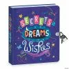 MW Peaceable Kingdom Secrets, Dreams, Wishes Diary -Creative Activities Sales peaceable kingdom secrets dreams wishes diary5166