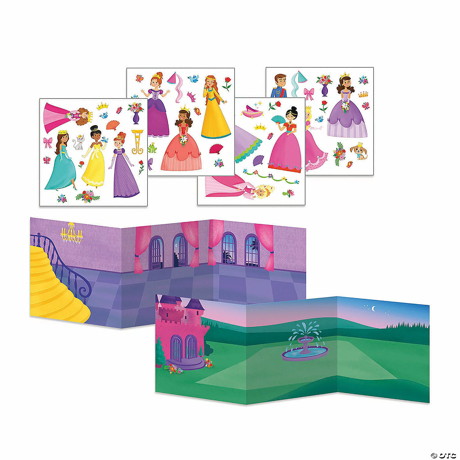 MW Princess Reusable Sticker Tote 4 MW Princess Reusable Sticker Tote - Image 2