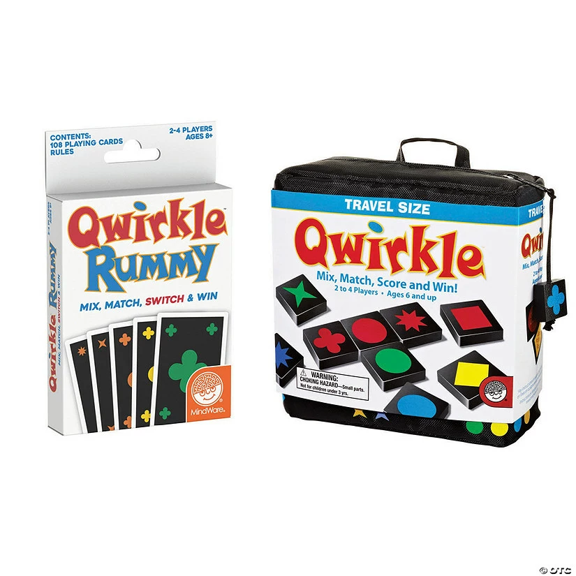 MW Qwirkle Travel & Qwirkle Rummy 3 MW Qwirkle Travel & Qwirkle Rummy