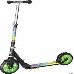 MW Razor A5 Lux Light-Up Kick Scooter: Green